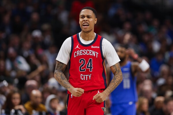Pelicans number 34 hot sale